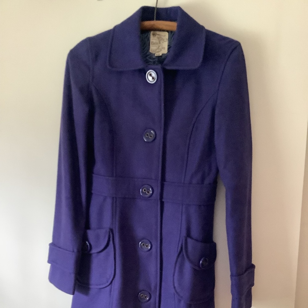 Women’s wool blend coat, size XS